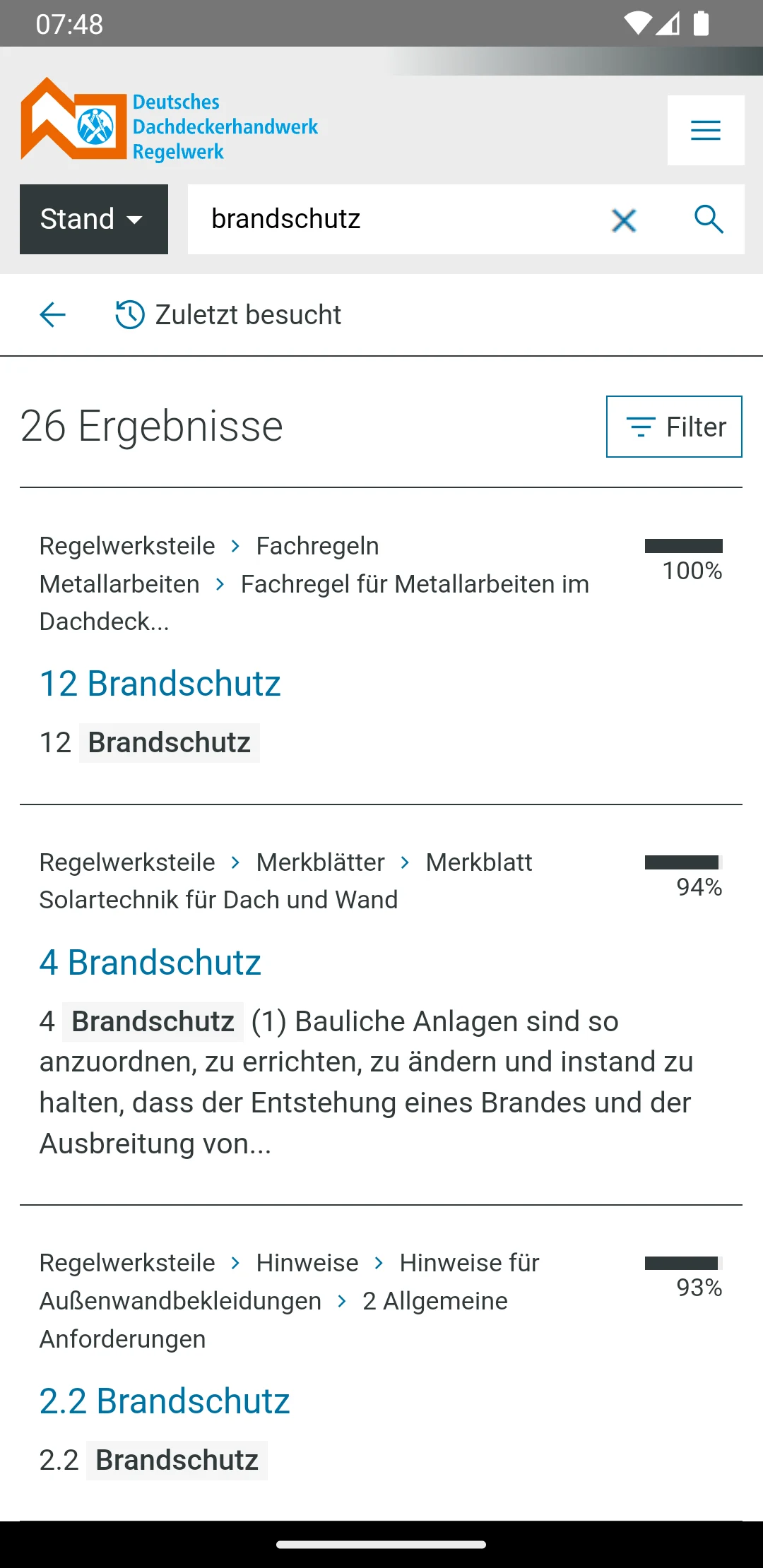 Regelwerk screenshot
